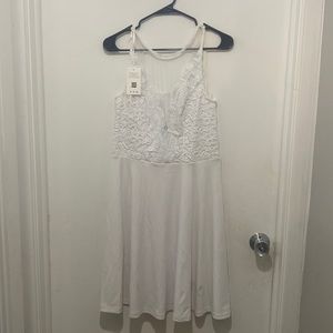 Women’s white dress